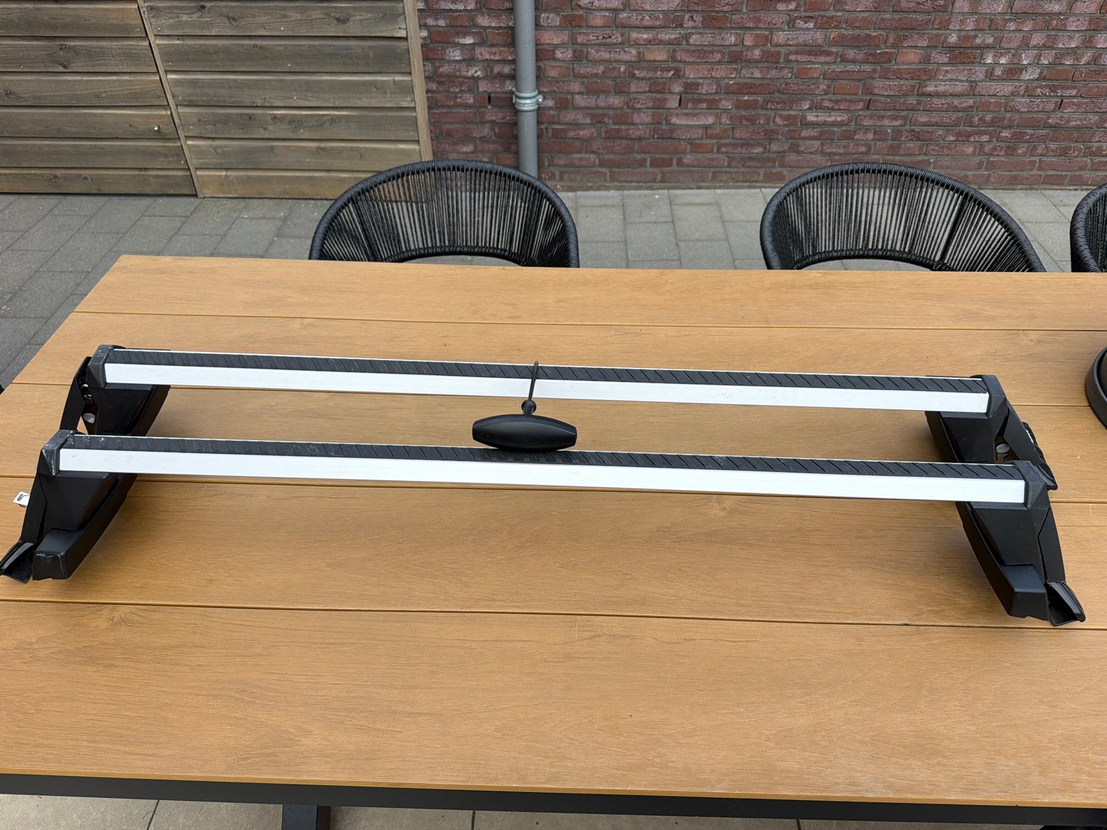 Originele Audi dakdragers met slot, Ophalen, Gebruikt