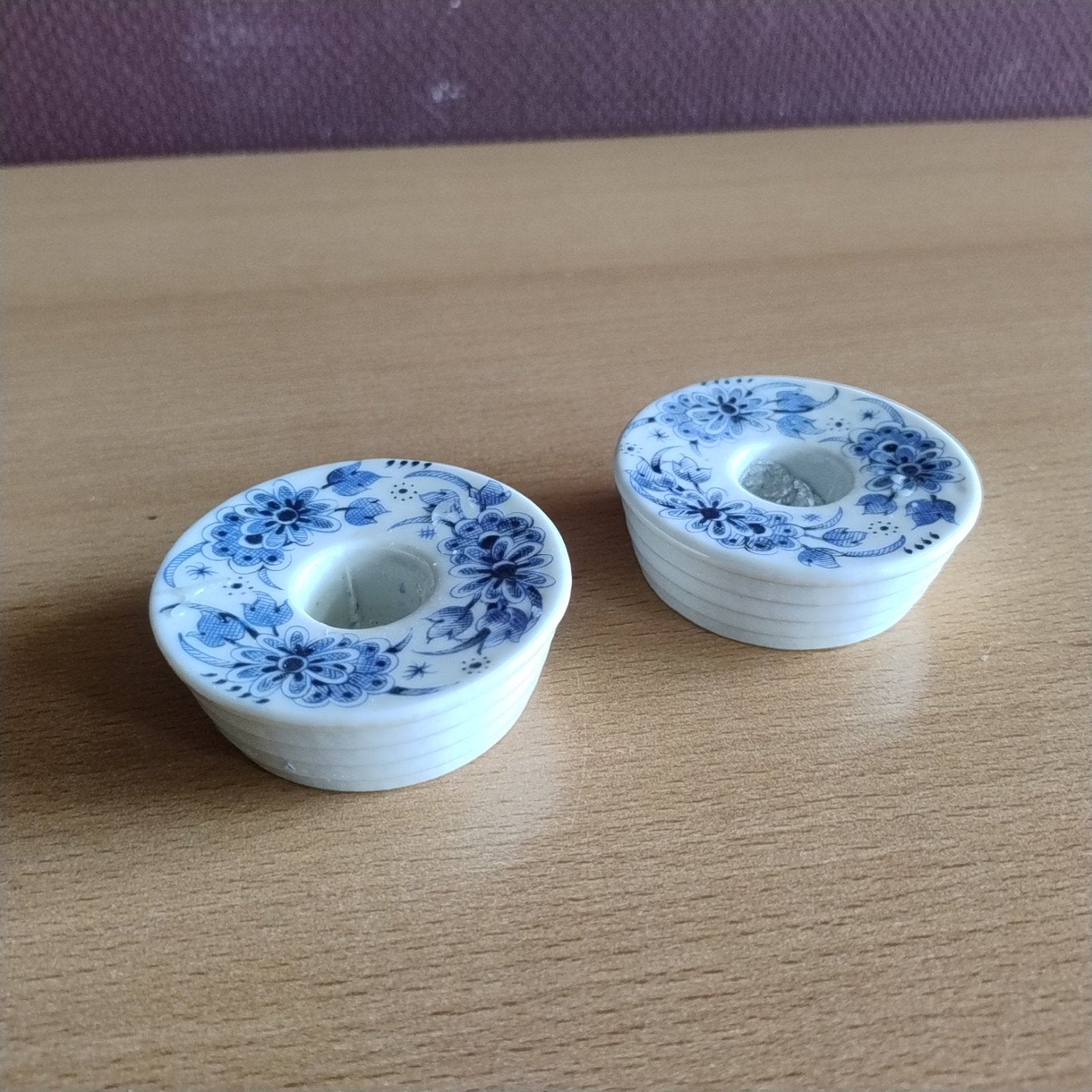 Set van 2 Delfts Blauwe Kandelaars, Ophalen