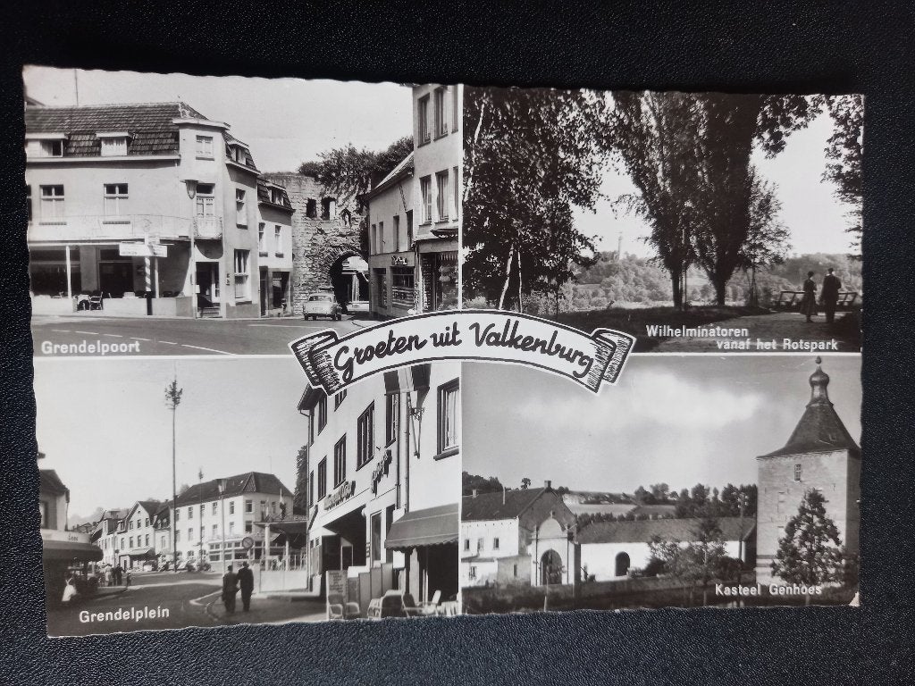 Valkenburg,  groeten uit 1966, Ophalen of Verzenden, 1960 tot 1980, Gelopen, Limburg