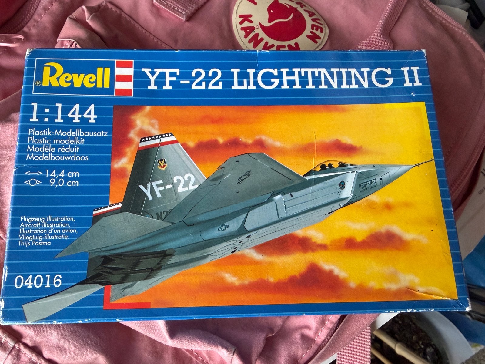 Revell YF-22 Lightning II Modelbouwdoos 1:144, 1:144 tot 1:200, Verzenden, Revell, Nieuw