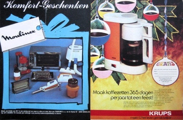 43 vintage advertenties huishoudelijke apparaten 57-76 Erres, Verzamelen, Ophalen of Verzenden