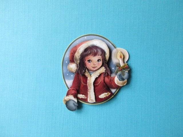 ka83a KERST Amy / meisje / kaars, Verzenden, Nieuw, Kerst, Overige typen