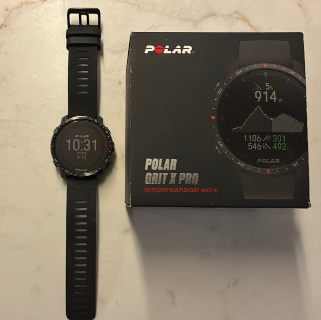 Polar Grit X Pro zwart M/L, Zwart, Ophalen of Verzenden, Zo goed als nieuw, GPS