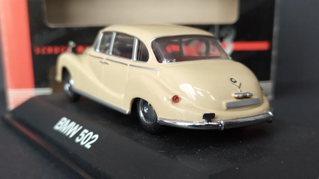BMW 502 1:43 Schuco Pol, Hobby en Vrije tijd, Modelauto's | 1:43, Auto, Verzenden, ., Werlstrasse 1 Fürth