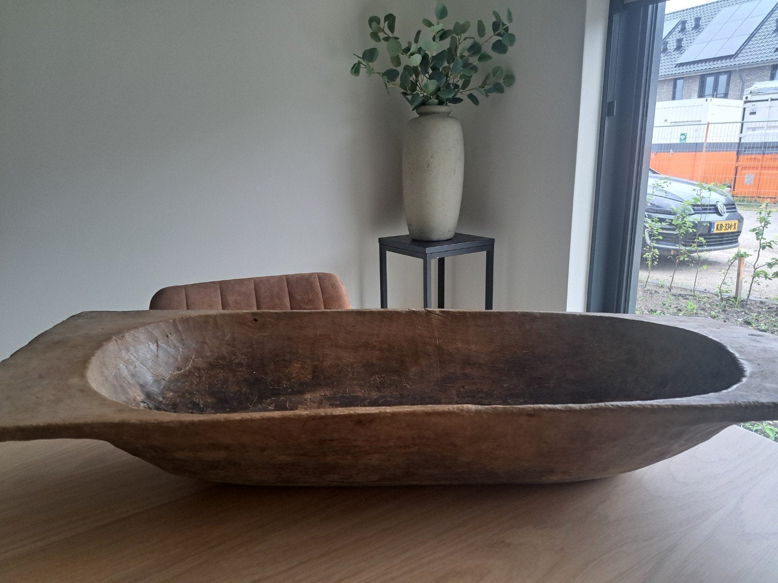 Houten trog, Ophalen, Rechthoekig, Hout