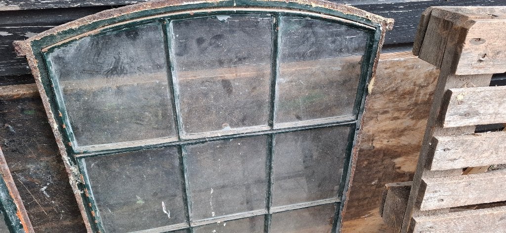 Oude Stalramen, smeedijzeren ramen, oude ramen, Doe-het-zelf en Verbouw, Glas en Ramen, Ophalen, Gevelraam of Ruit, Gebruikt, Minder dan 80 cm