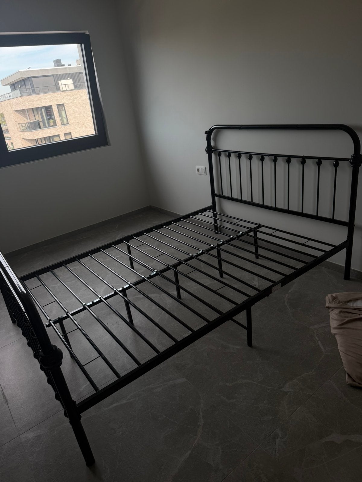 Vida XL tweepersoonsbed, Ophalen, Tweepersoons, 140 cm, Zo goed als nieuw