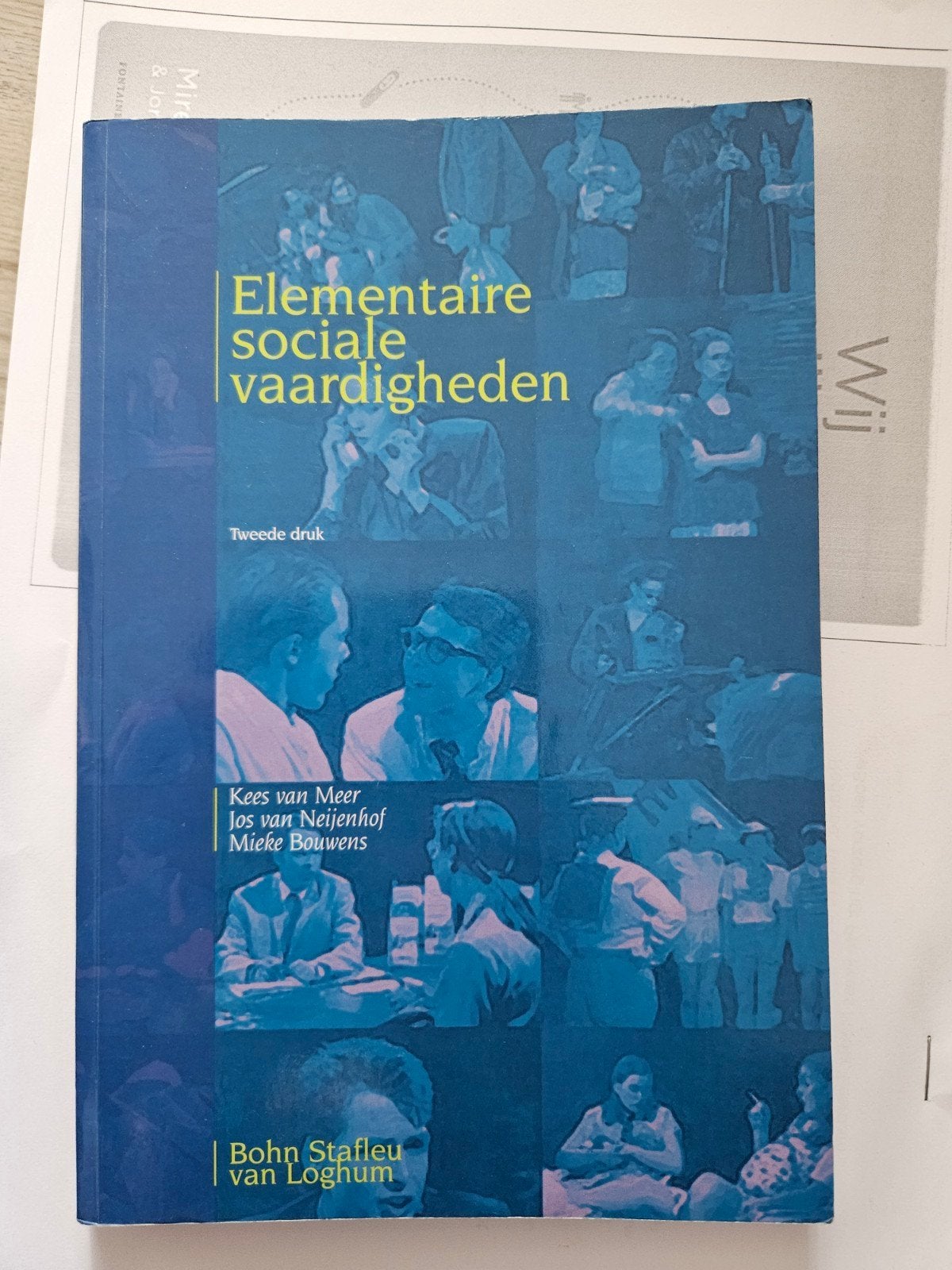 Elementaire sociale vaardigheden - Tweede druk, Boeken, Gelezen, Kees van Meer, Jos van Neijenhof, Mieke Bouwens, Gamma, HBO
