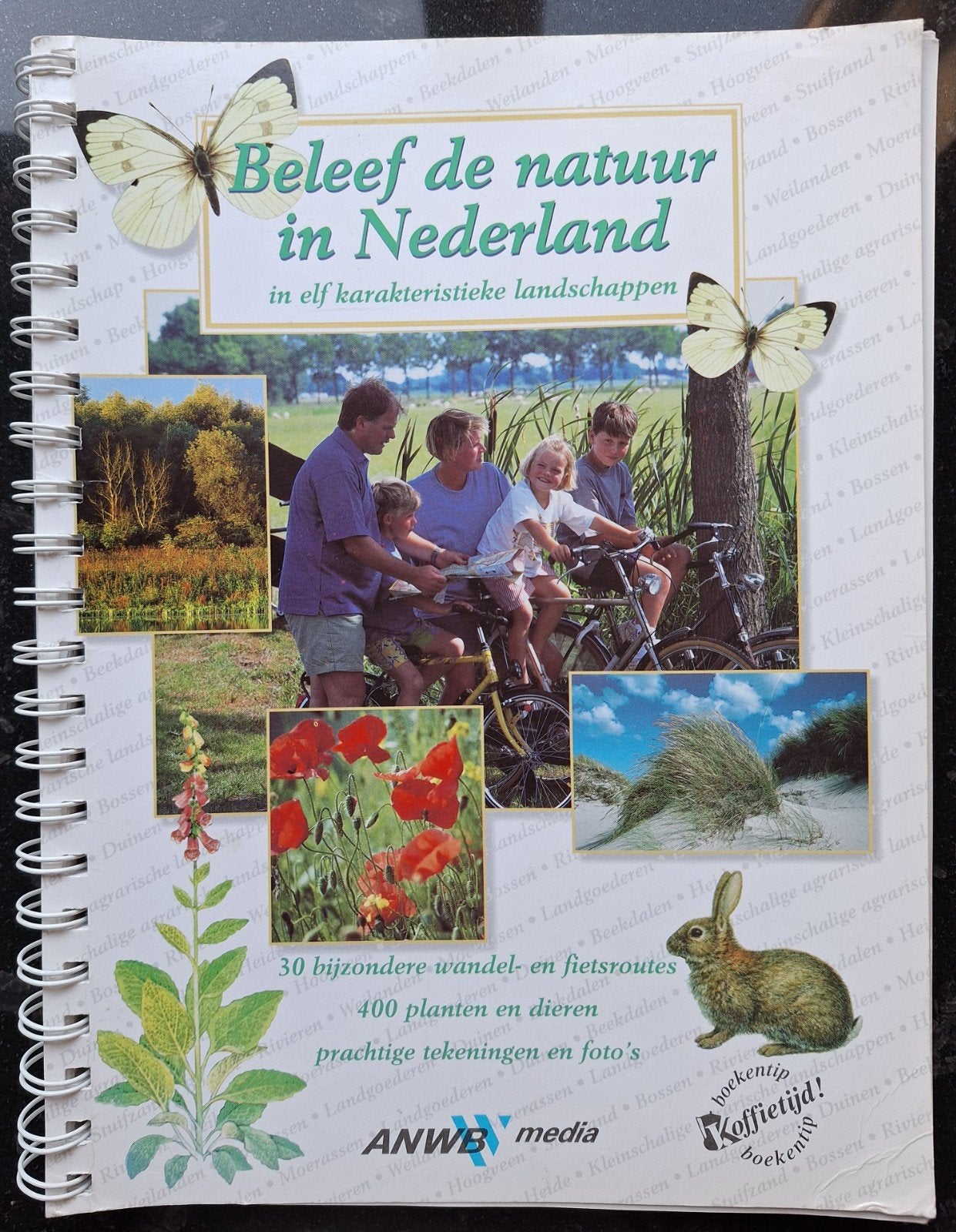 Beleef de natuur in Nederland - ANWB media, Boeken, Ophalen of Verzenden, Zo goed als nieuw, Wandel- of Recreatiegebieden, ANWB