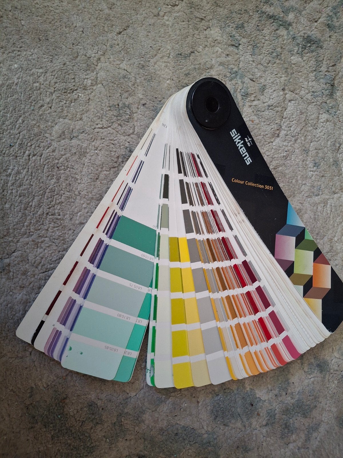 Kleuren waaiers, Ophalen, Overige typen