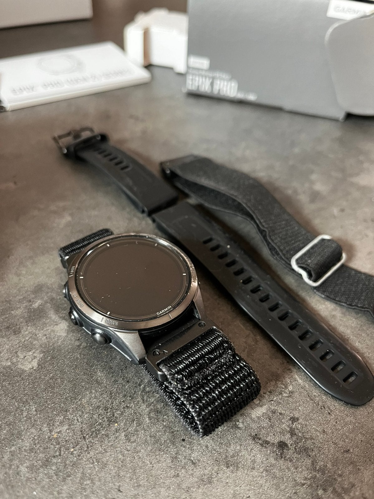 Garmin EPIX pro gen 2 ALL black (42mm)AMOLED, Zwart, IOS, Ophalen of Verzenden, Zo goed als nieuw
