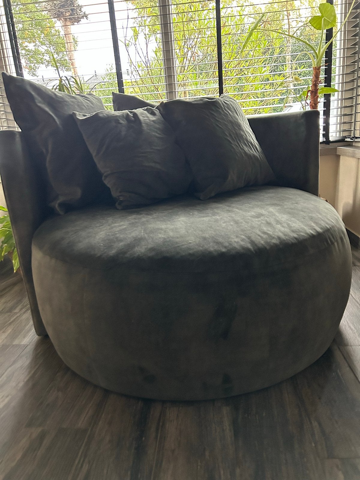 Loveseat Armygreen - Passe Partout, Ophalen, Eenpersoons, 75 tot 100 cm, Zo goed als nieuw
