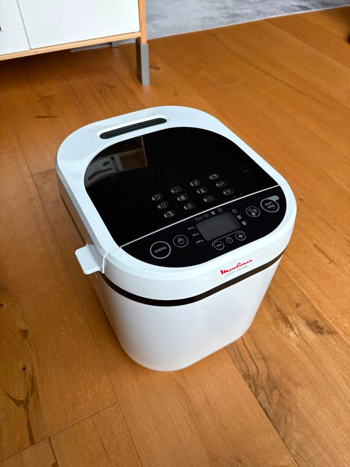 Moulinex Broodbakmachine - Zo goed als nieuw, Met timer, Meer dan 10 programma's, 800 tot 1200 gram deeg, Ophalen of Verzenden