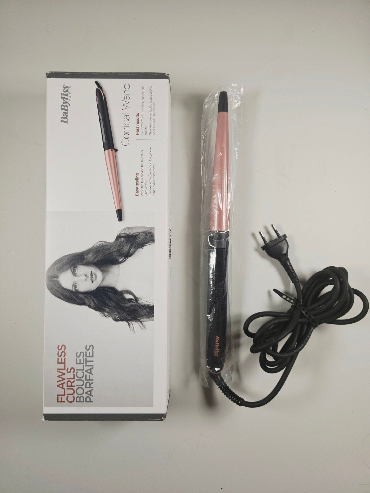 BaByliss Conical Wand Krultang – Nieuw – Incl. Doos, Nieuw, Ophalen of Verzenden, Nvt, Nvt