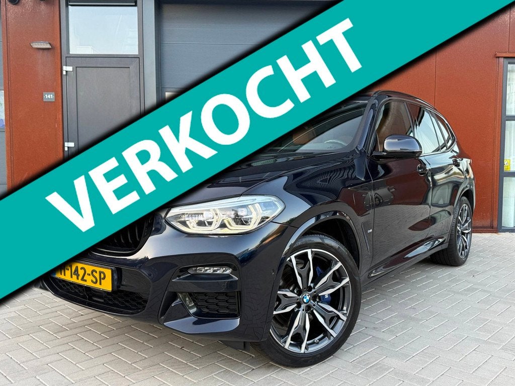 BMW X3 xDrive30e eDrive Edition M Sport | Pano | HUD | Trekh, Gebruikt, Euro 6, 2000 kg, Zwart