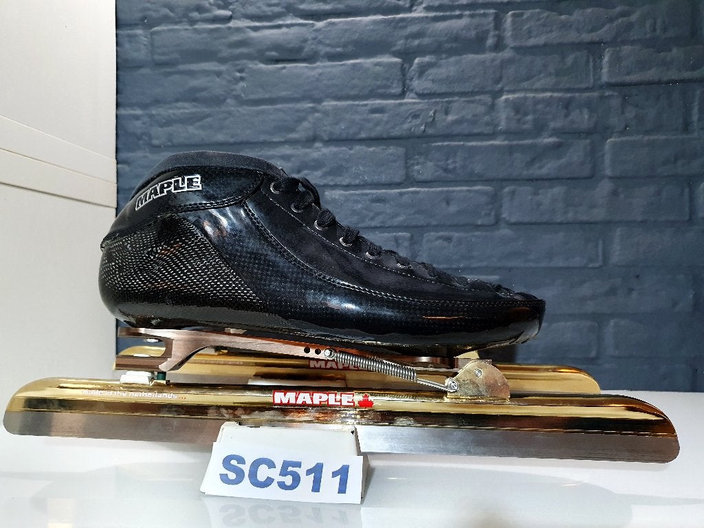 Maple GL90 Twin Laser Klap Schaats Klapschaatsen Maat 47, Sport en Fitness, Klapschaats, Verzenden, Nieuw, Maple