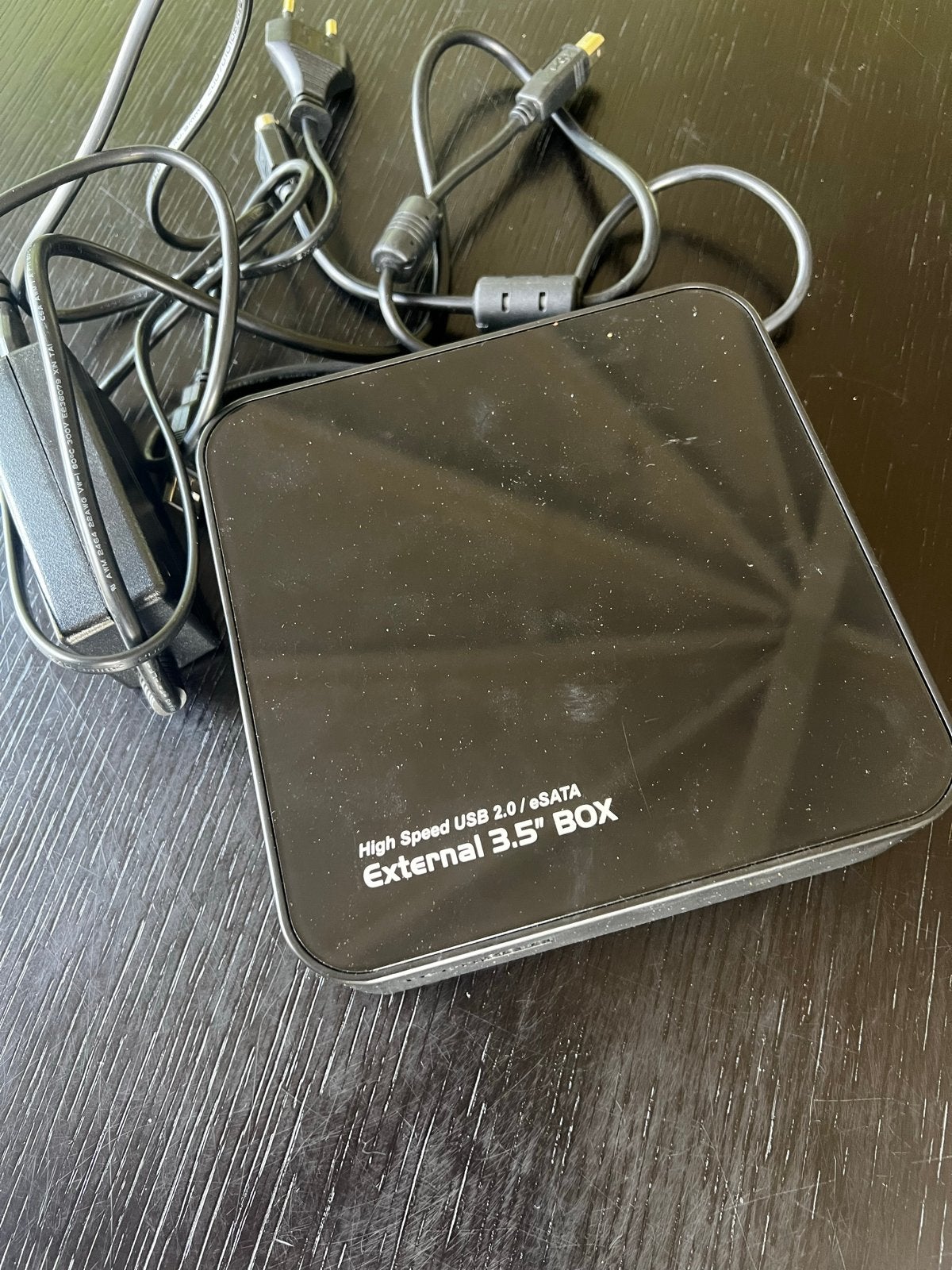 Techsolo Externe 3.5" HDD/SSD Behuizing USB 2.0/eSATA, Computers en Software, Harde schijven, Gebruikt, Server, HDD, Ophalen of Verzenden