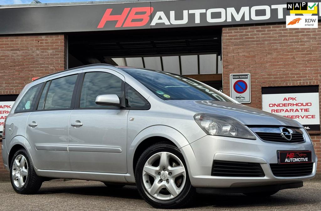 Opel Zafira 1.8 AUTOMAAT/NIE DISTRISET/CRUISE/AIRCO/TREKHAAK, Stof, Gebruikt, 4 cilinders, Origineel Nederlands