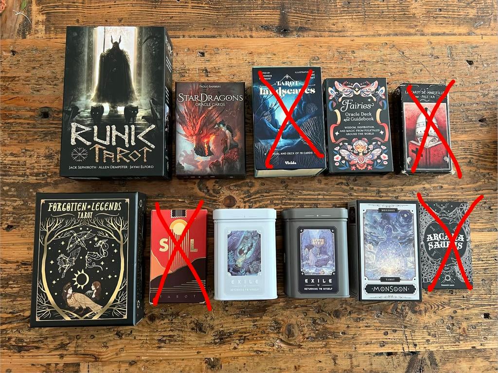 Diverse Tarot & Oracle Decks, Ophalen of Verzenden, Zo goed als nieuw, Tarot of Kaarten leggen, Overige typen