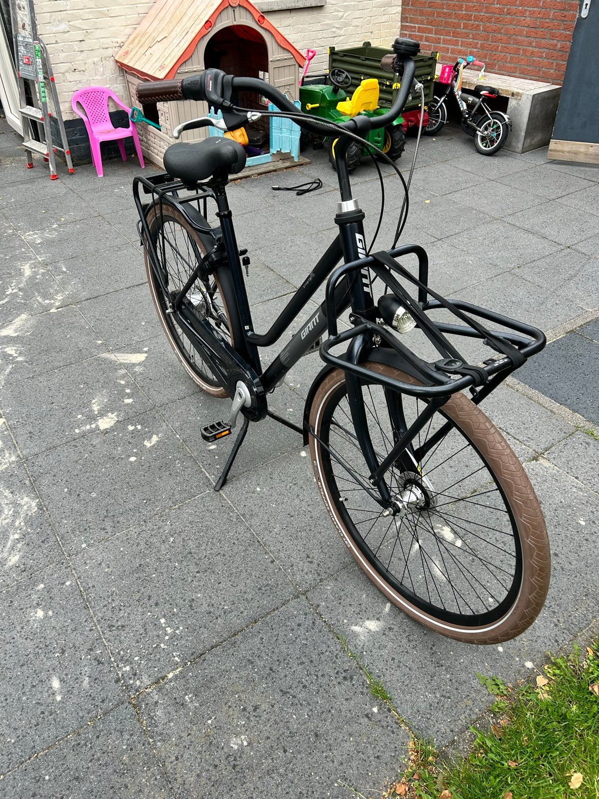Giant Triple X 1 damesfiets, Fietsen en Brommers, Fietsen | Dames | Damesfietsen, Ophalen, Velgrem, Giant, Zo goed als nieuw