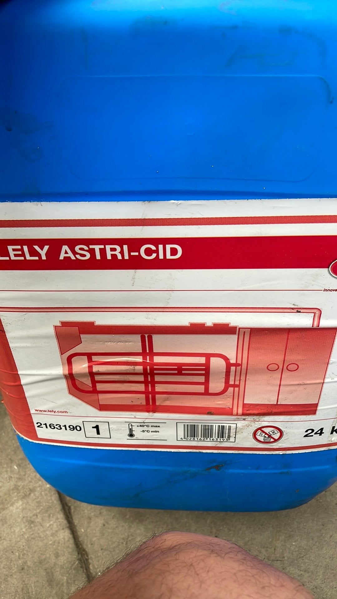 Lely astri-cid, Ophalen of Verzenden, Zo goed als nieuw, Koeltas, Koelelement