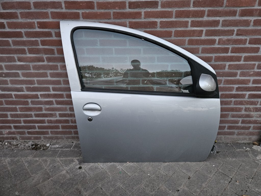 PORTIER RECHTS VOOR PEUGEOT 107/CITROEN C1/TOYOTA AYGO 4DRS, Auto-onderdelen, Niet ingevuld, Gebruikt, Citroën, Deur