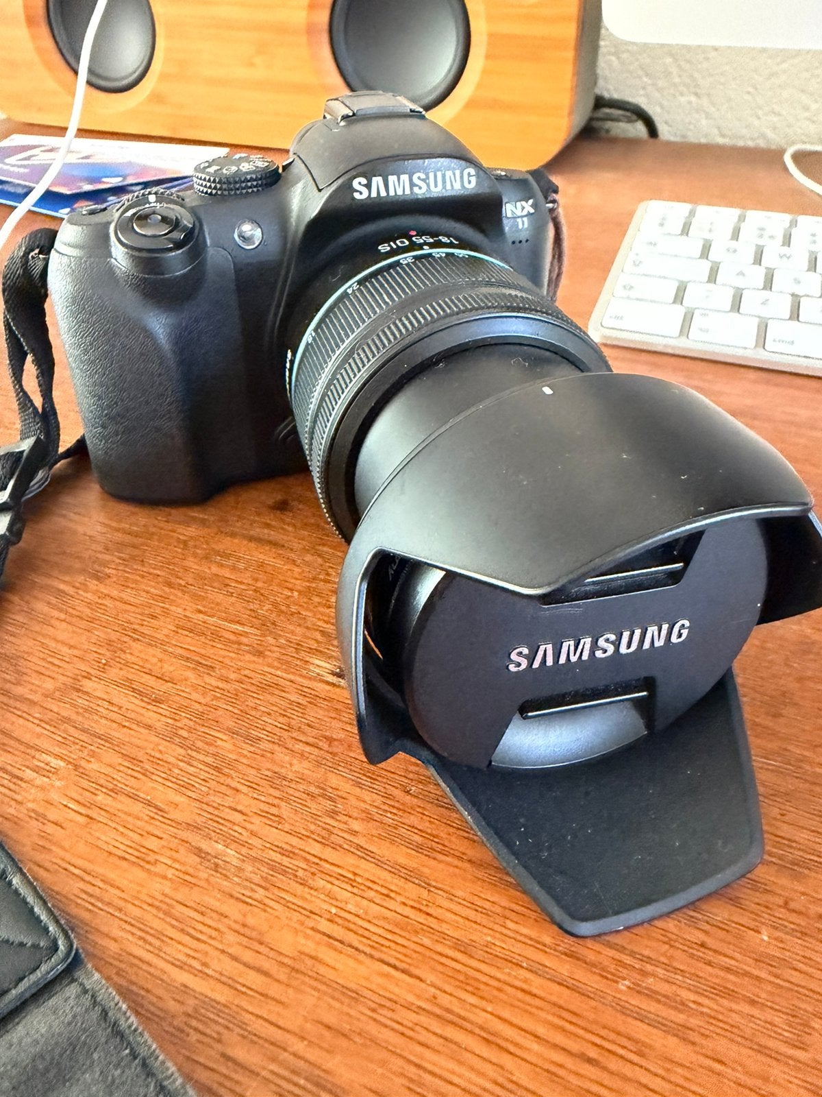 Samsung NX11systeemcamera met 18-55 en 50-200 lenzen izgst., Audio, Tv en Foto, Ophalen of Verzenden, Zo goed als nieuw, Samsung