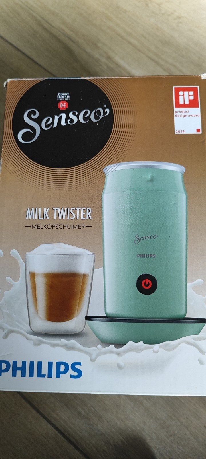 Senseo Milk Twister Melkopschuimer - Perfect Melkschuim, Ophalen of Verzenden, Zo goed als nieuw, Elektrische melkopschuimer