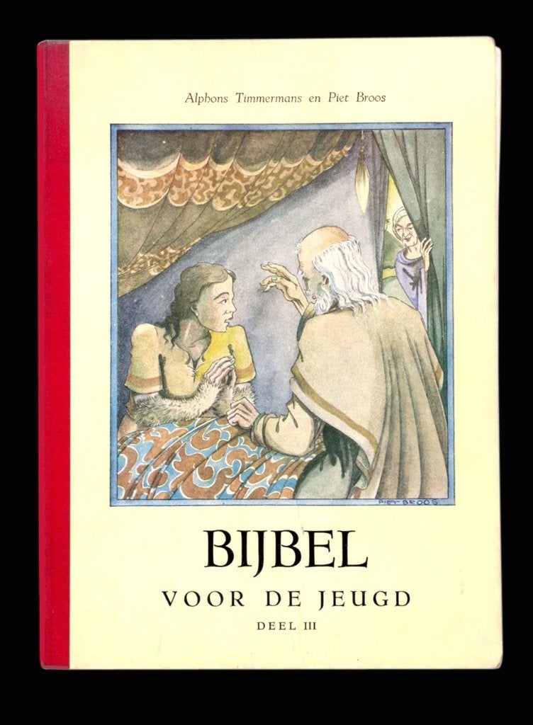Bijbel voor de Jeugd Uit 1946 Abraham en Izaak Groot formaat, Ophalen of Verzenden, Zo goed als nieuw, Boek, Christendom | Protestants