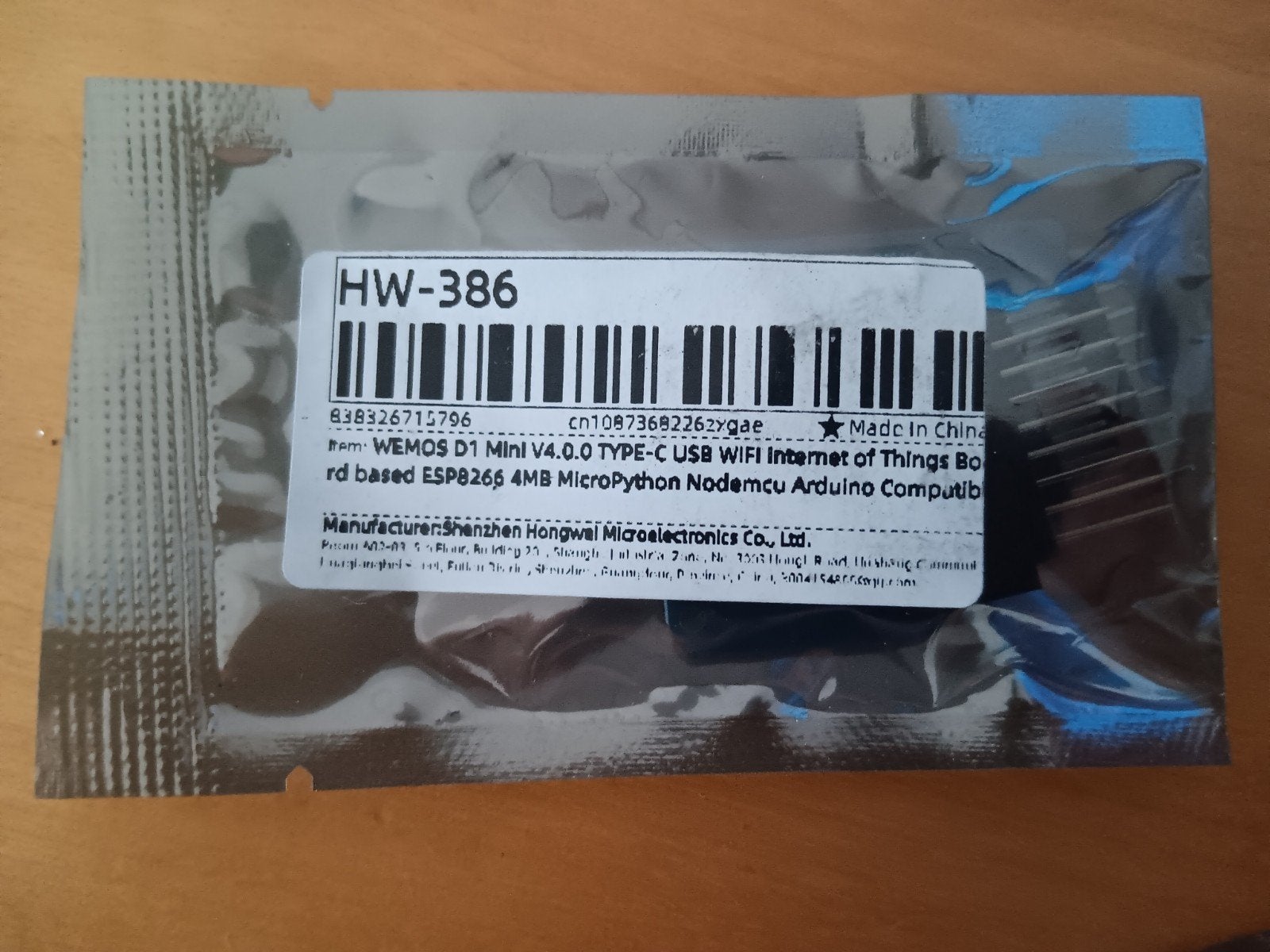 Wemos D1 Mini Type C (nieuw) ESP8266 IoT, Ophalen of Verzenden, Zo goed als nieuw