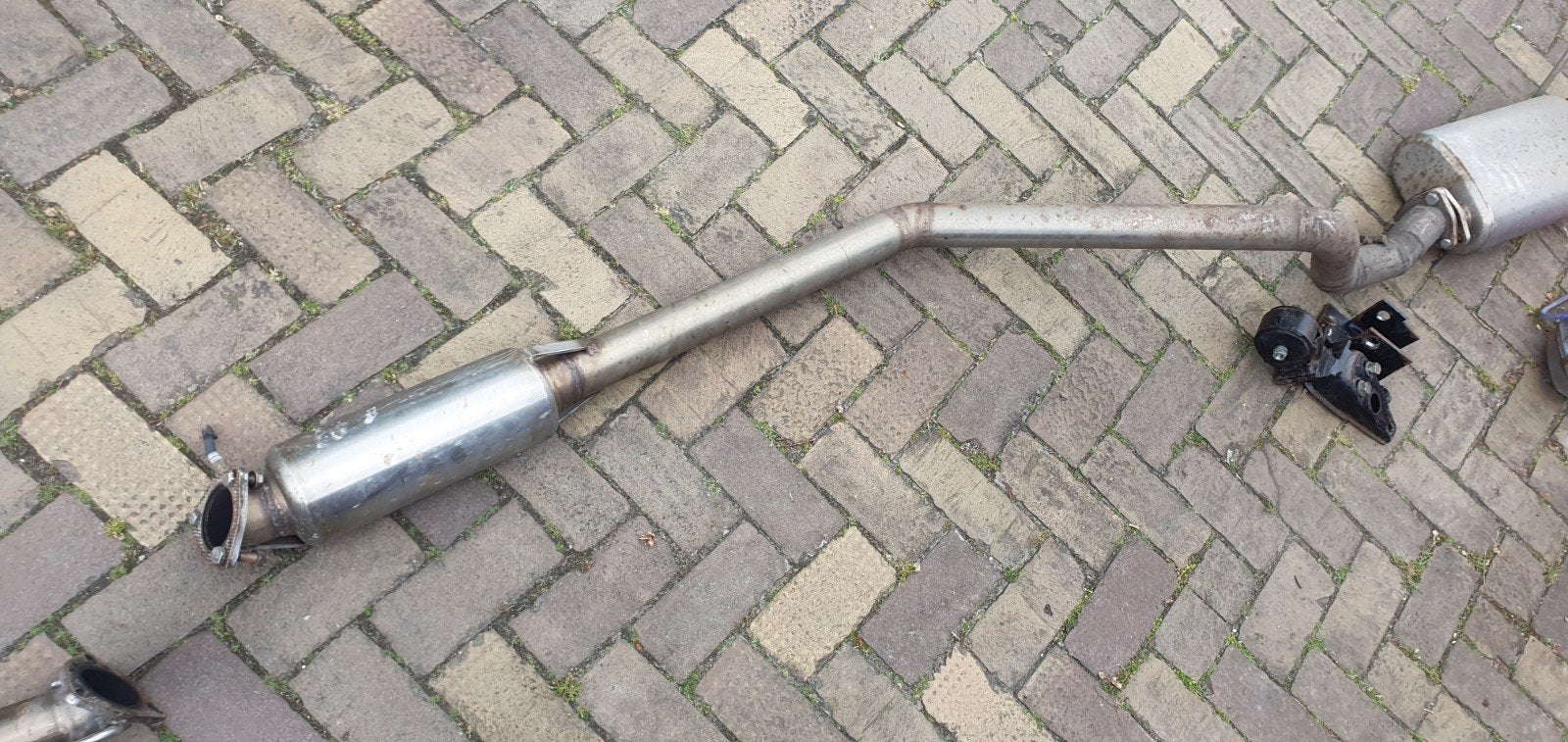 2 inch rvs uitlaat voor toyota starlet p8, Ophalen, Gebruikt, Toyota