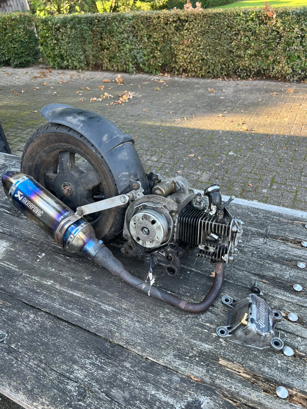 80cc v4 blok, Ophalen, Zo goed als nieuw, Blok, Vespa