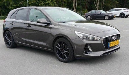 Hyundai i30 1.0 T-GDI Grijs Carplay Android Auto, Voorwielaandrijving, Stof, 1169 kg, Parkeersensor