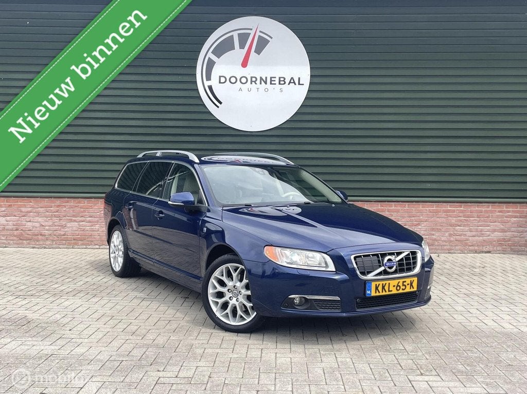 Volvo V70 2.0 T5 Ocean Race / ZWITSER / ZEER NETTE STAAT !, Euro 5, 4 cilinders, Blauw, 12 km/l