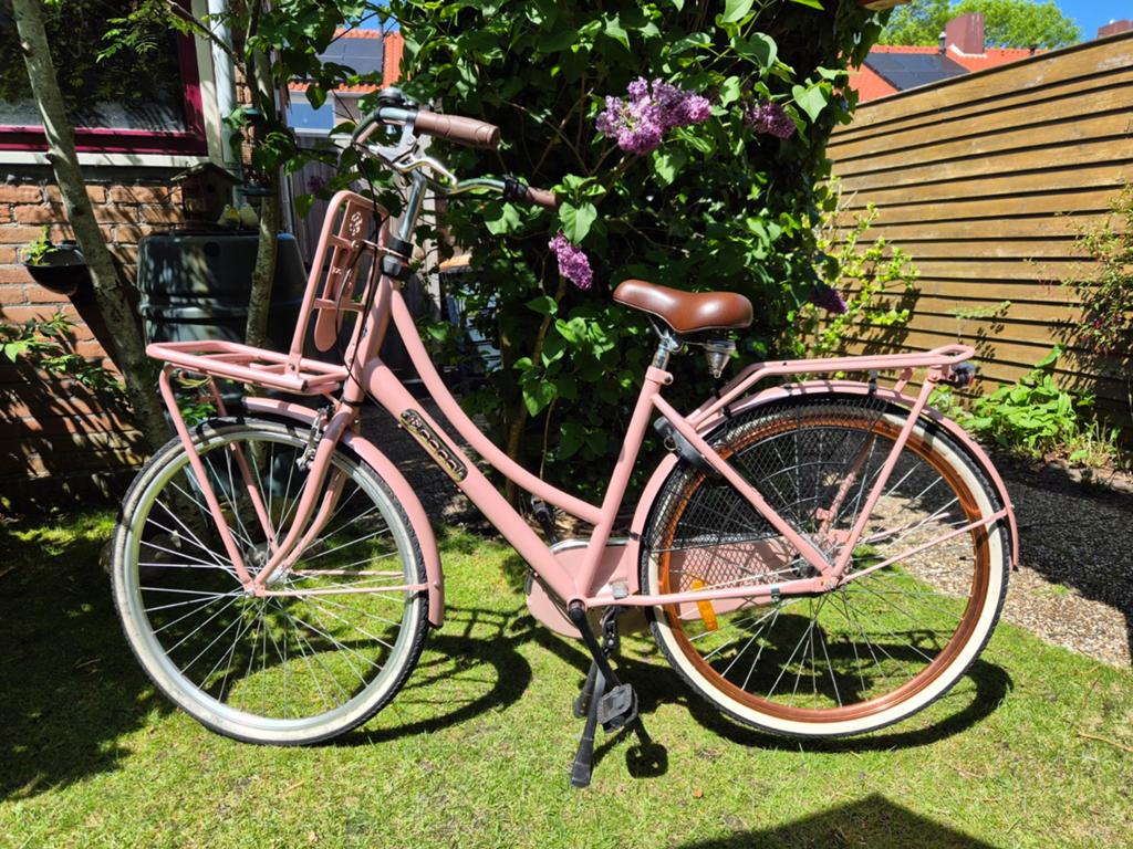 Popal roze damesfiets 28 inch, Ophalen, Zo goed als nieuw, Popal, Versnellingen