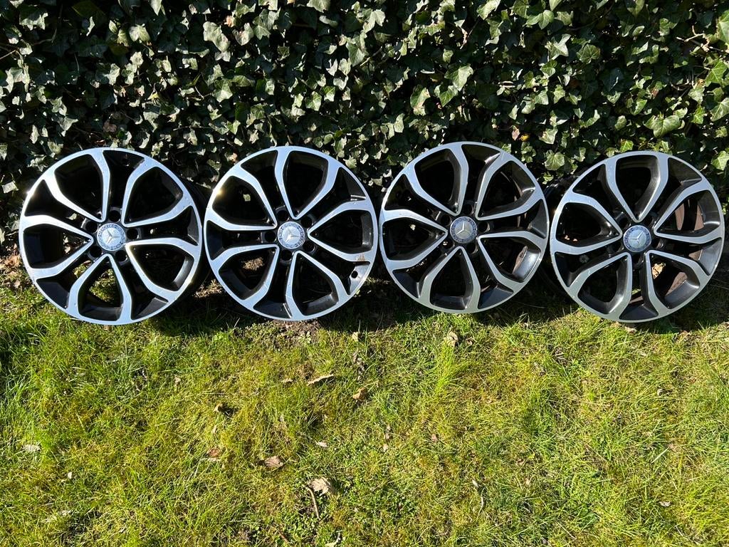 Orginele Mercedes velgen 17 inch voor W205, Auto-onderdelen, Banden en Velgen, Ophalen, Gebruikt, Velg(en), 17 inch