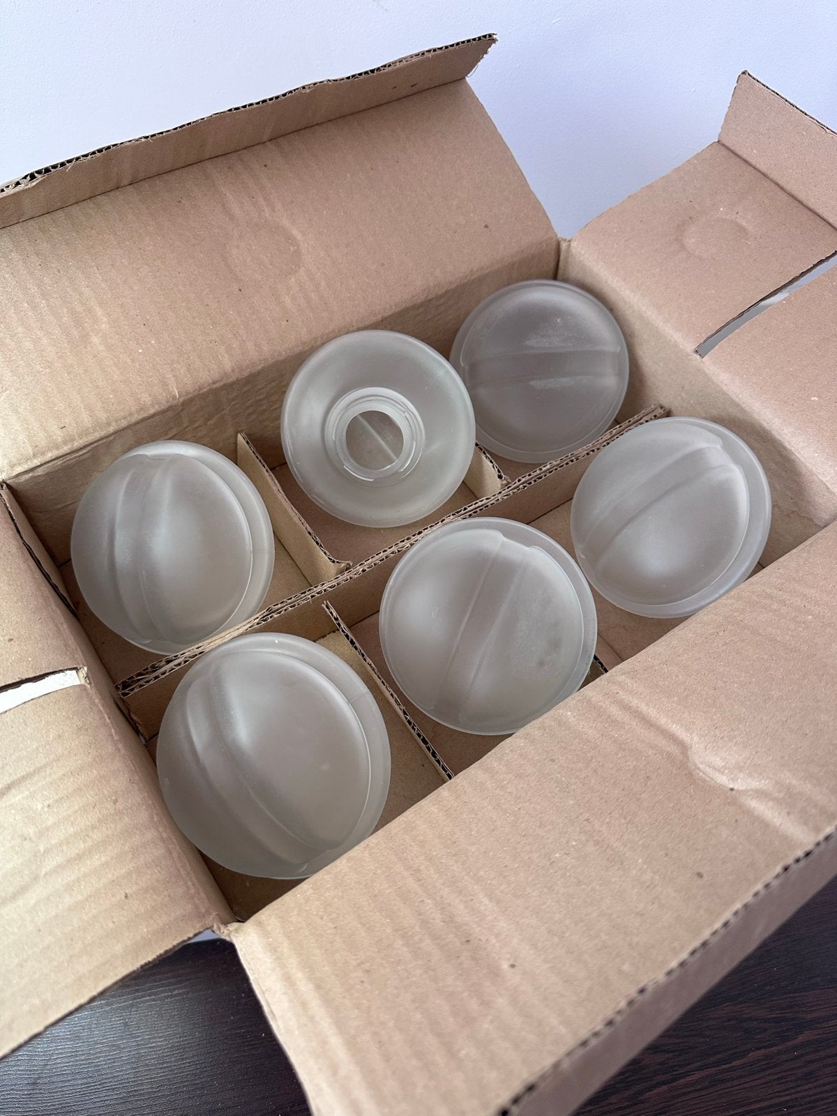 70x Glazen lampenkapjes (nieuw) merk Sea Gull, Ophalen, Overige lichtkleuren, Overige typen, Nieuw