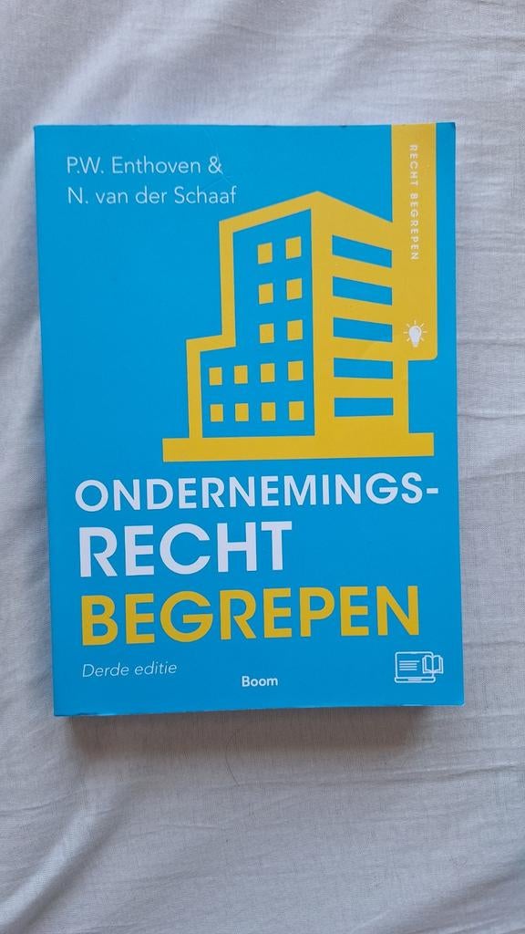 P.W. Enthoven - Ondernemingsrecht begrepen, Sociale wetenschap, Ophalen of Verzenden, Zo goed als nieuw, P.W. Enthoven; N. van der Schaaf