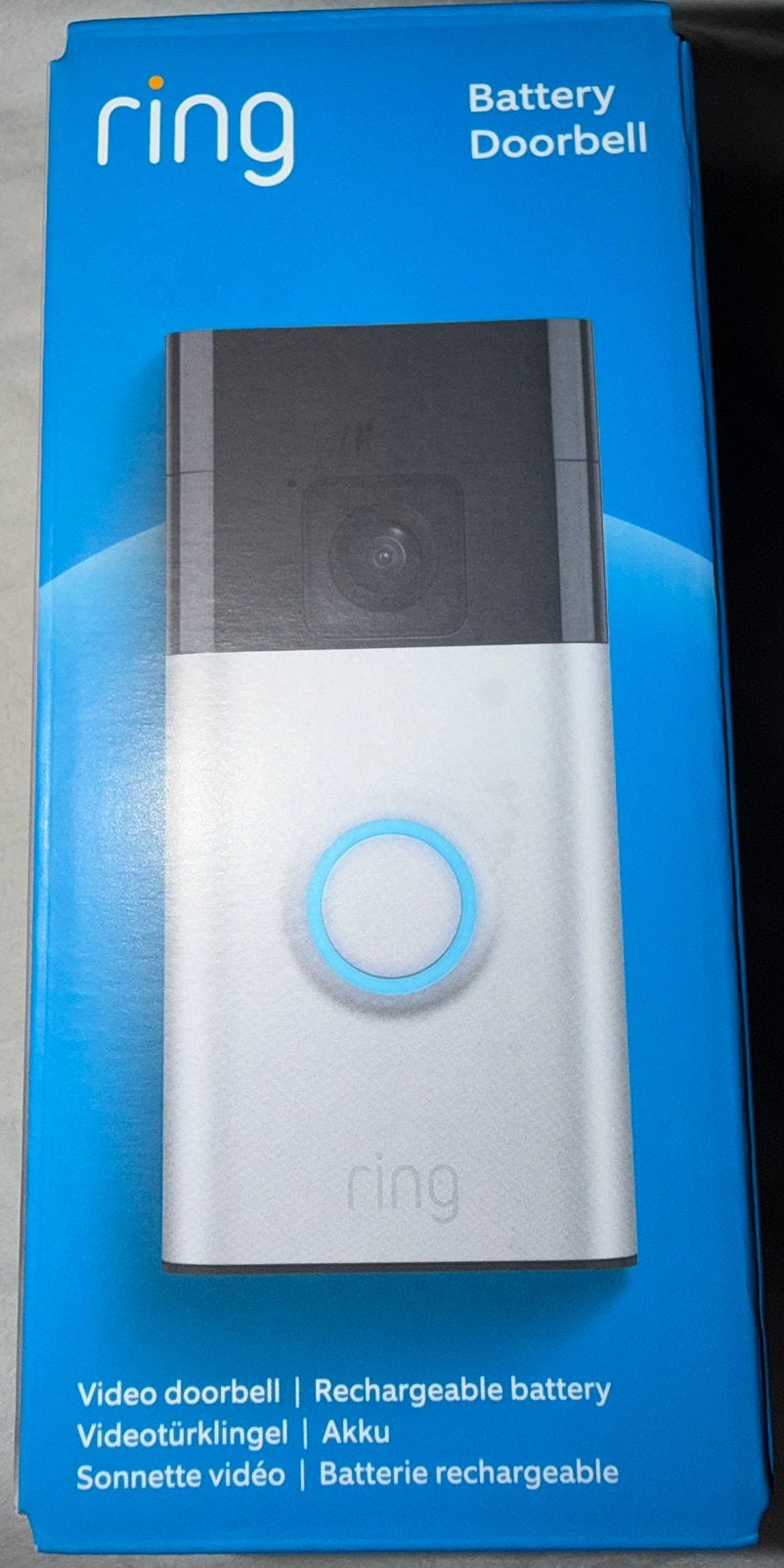 Ring Battery Video Doorbell - Nieuw in doos, Ophalen of Verzenden, Bewegingsdetectiesensor, Nieuw, Draadloos