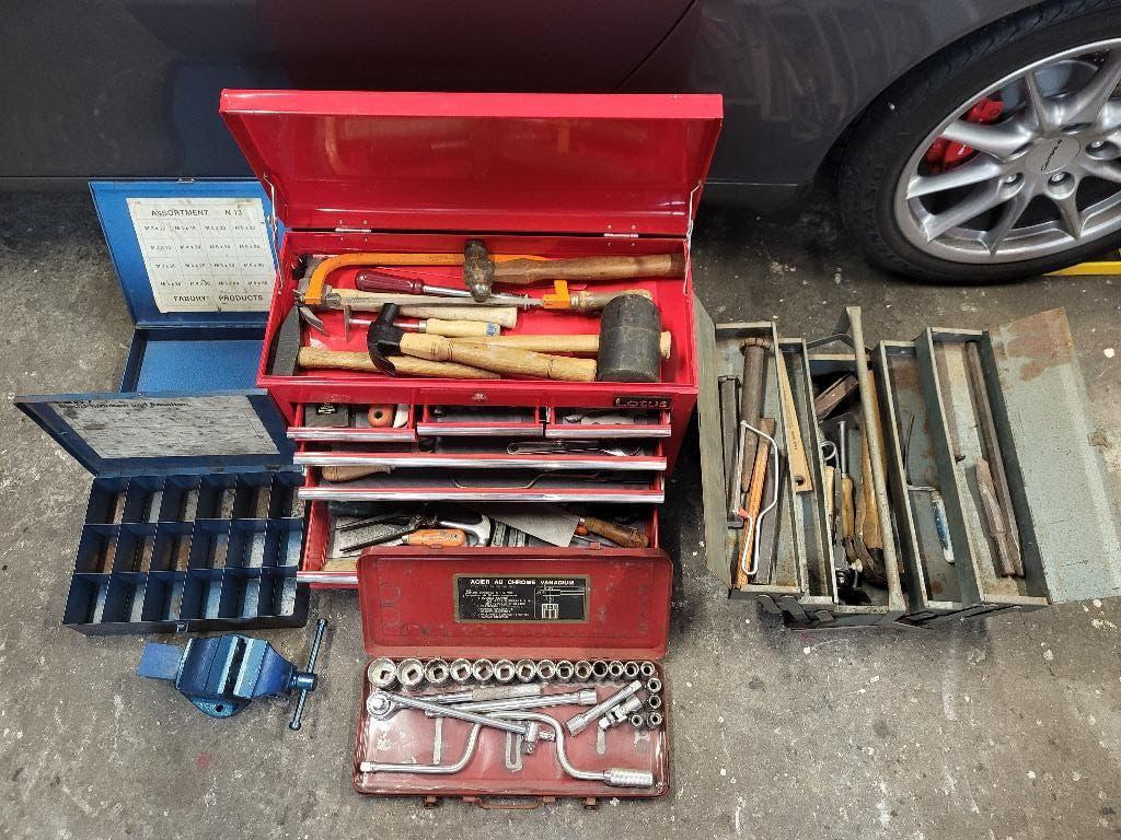 Gereedschap gereedsschapset opruiming, Ophalen, Gebruikt