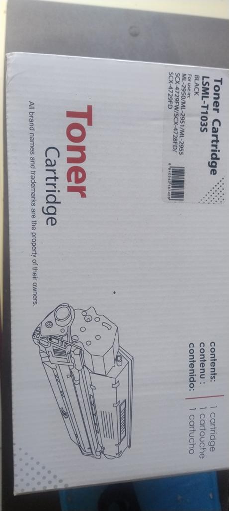 4 volle toners voor Samsung ML-2950/ML-2951/ML-2955, Computers en Software, Printers, Ophalen of Verzenden