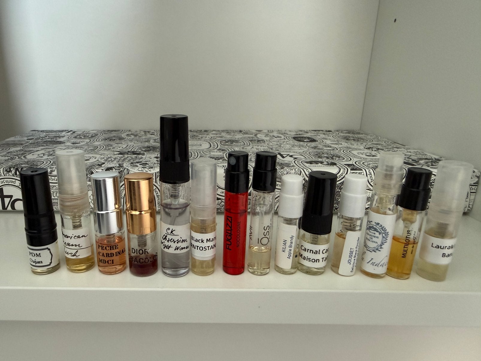 Niche en lux parfum samples/decants, Verzenden, Zo goed als nieuw