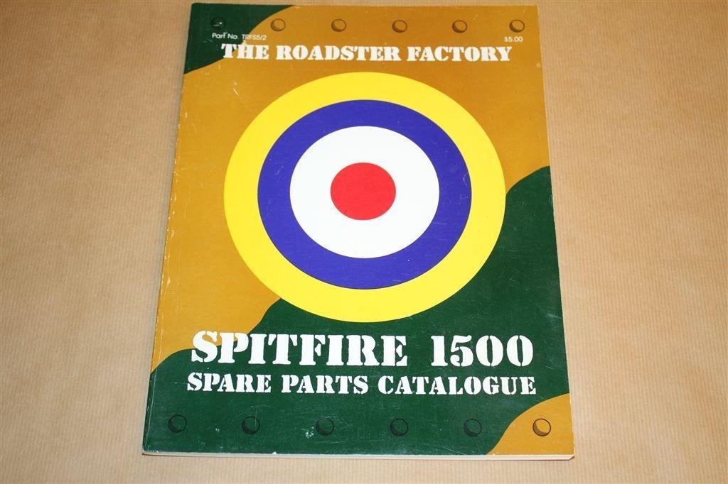 Spitfire 1500 Spare Parts Catalogue - Roadster Factory, Ophalen of Verzenden