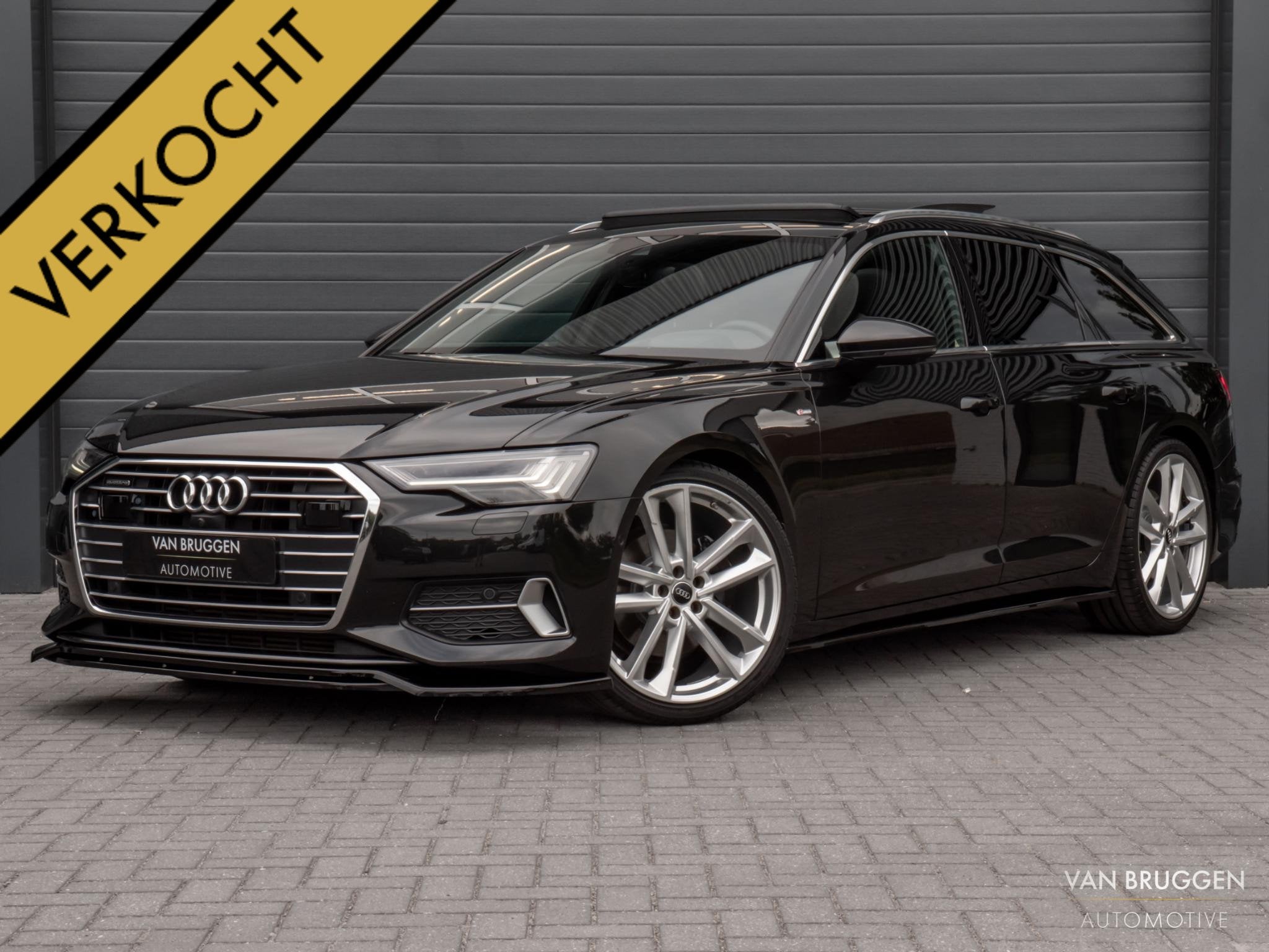 Audi A6 Avant 45 TFSI quattro S-Line Pano 360 HUD B&O Trekha, Automaat, 15 km/l, Gebruikt, 4 cilinders