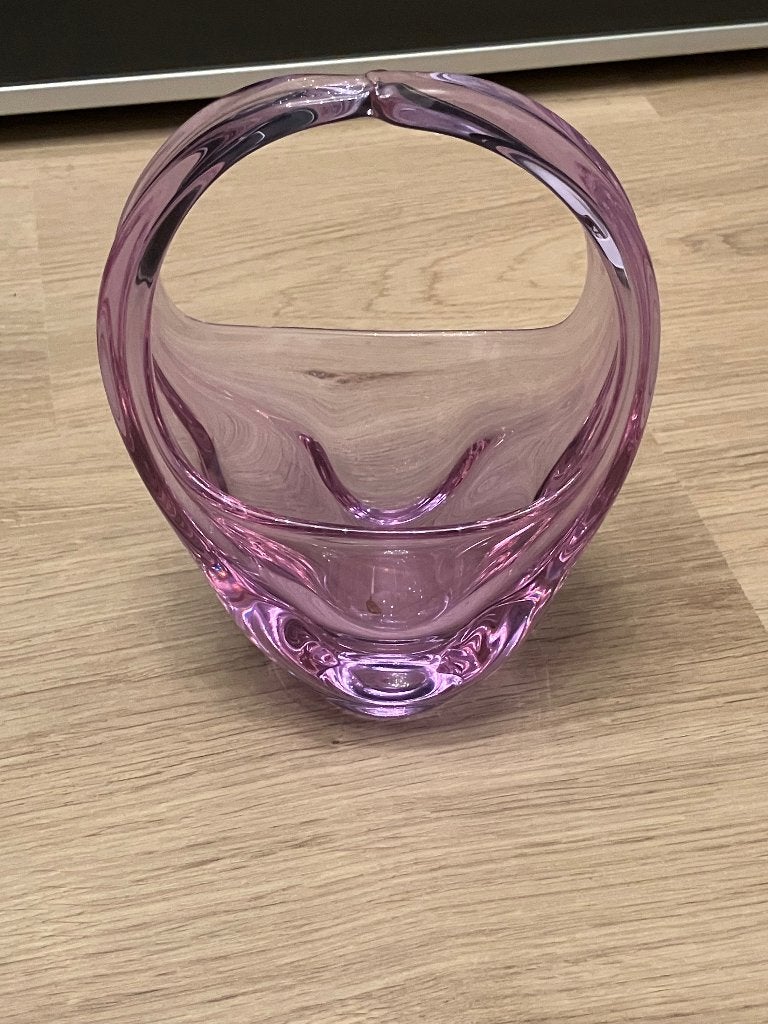 Boheems kristallen bonbonschaaltje, Antiek en Kunst, Antiek | Glas en Kristal, Ophalen of Verzenden