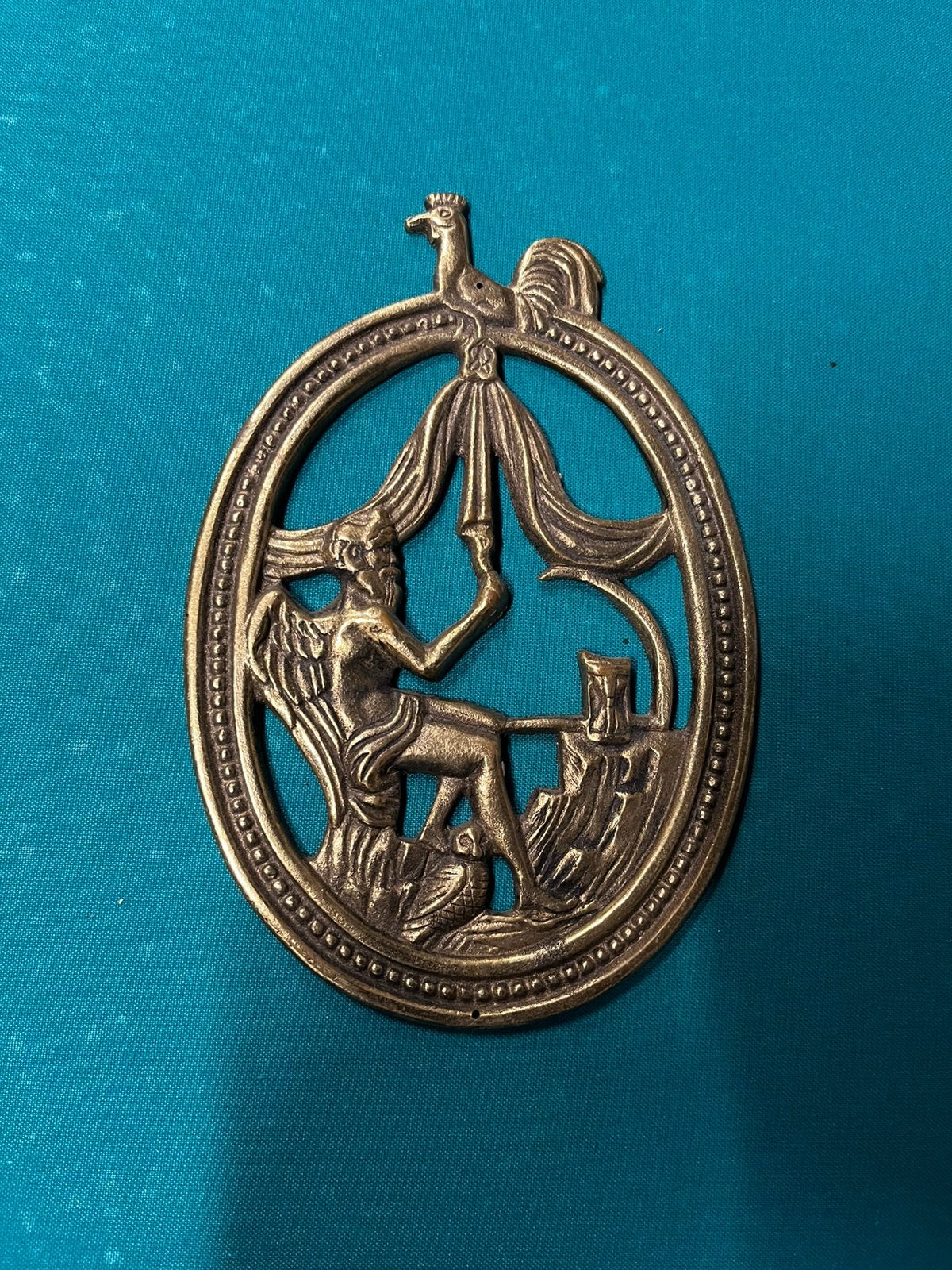 Ornament friese staartklok, Antiek en Kunst, Antiek | Klokken, Ophalen of Verzenden