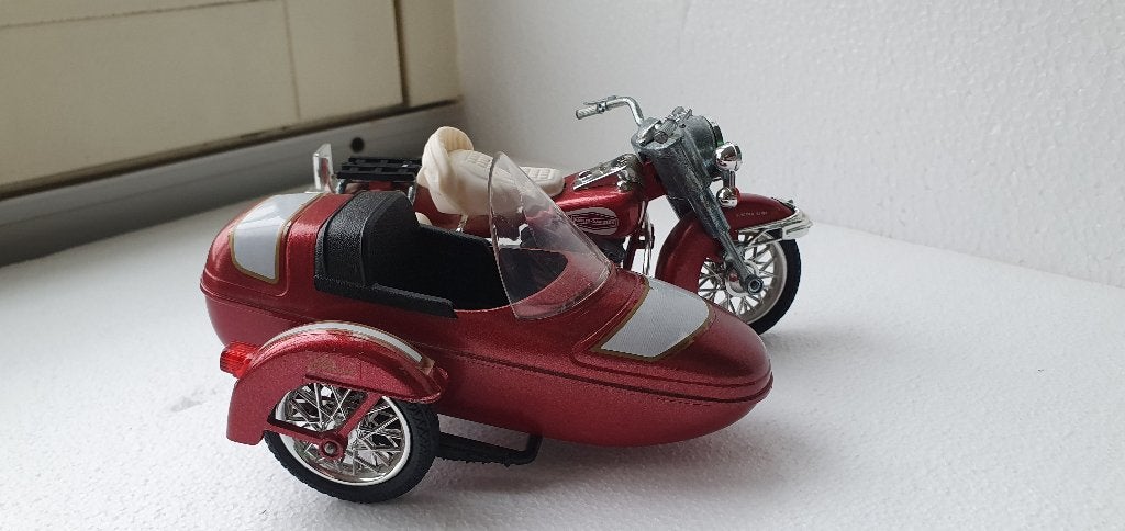 Vintage Harley Davidson Electra Glide 1:15 Polistil Tonka., Ophalen of Verzenden, Gebruikt, Motoren