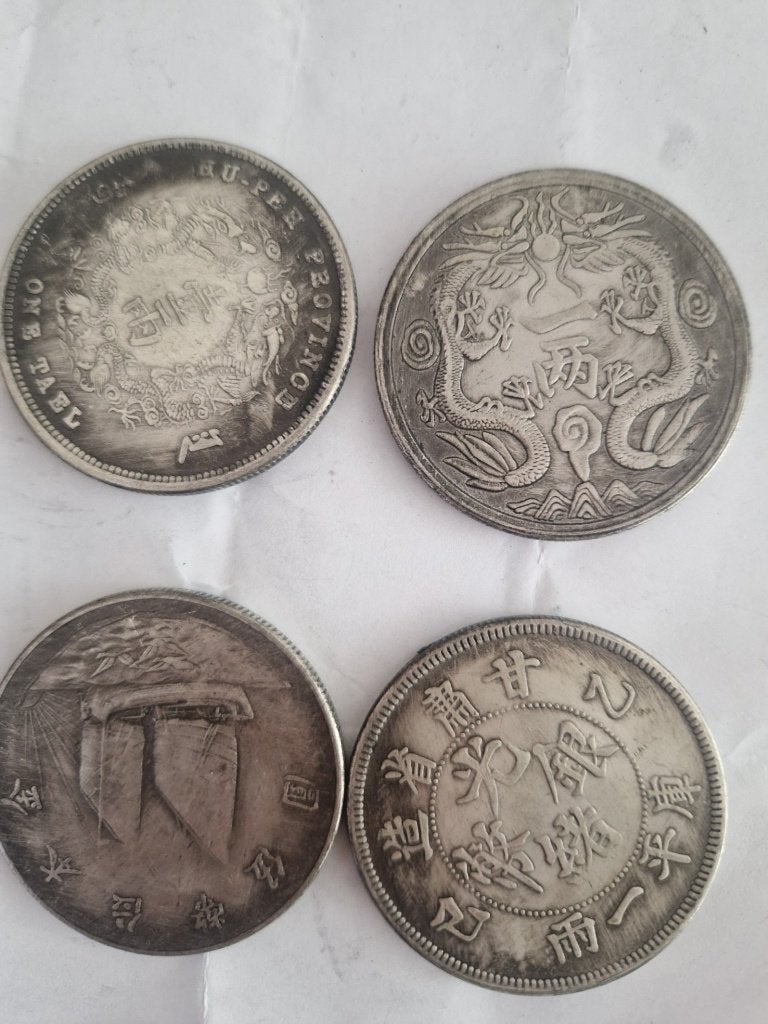 4 oude munten, 5 euro per stuk., Ophalen of Verzenden