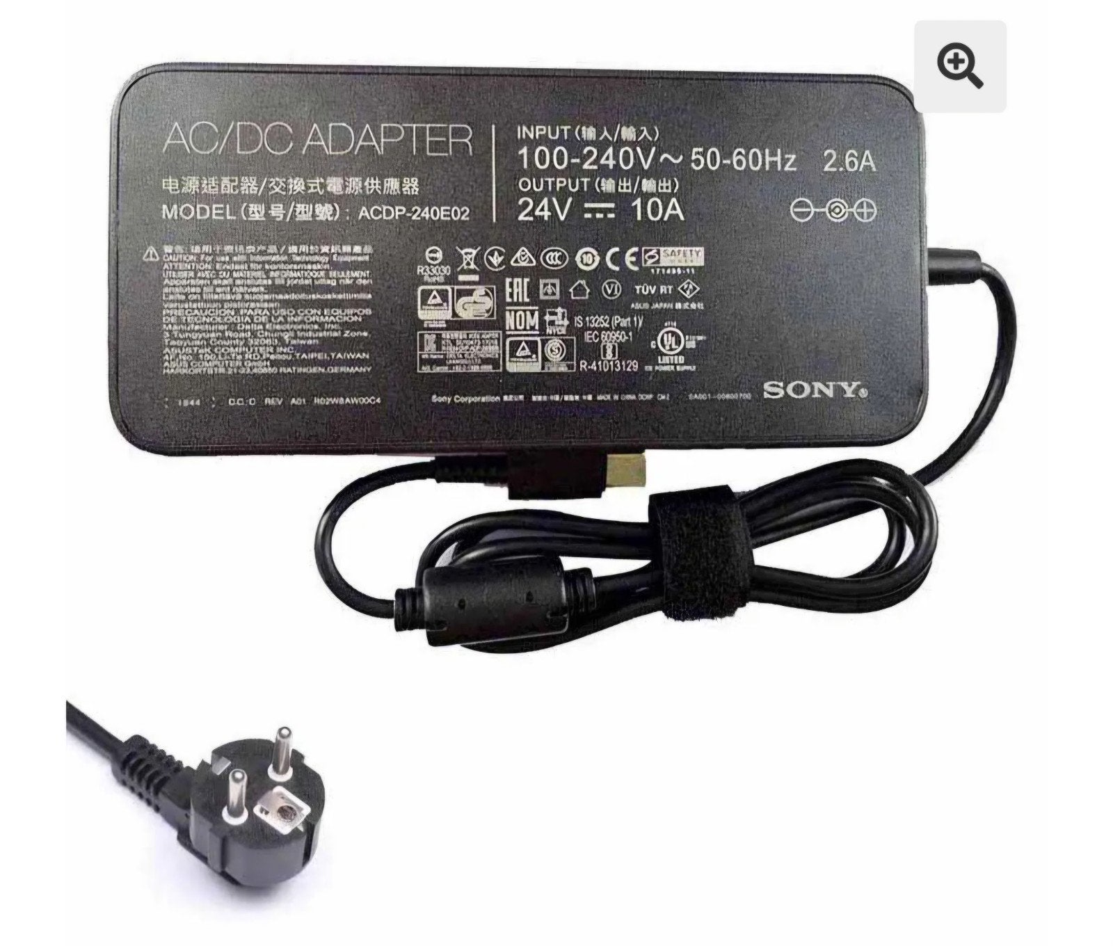 Originele Sony 240W AC Adapter voor KD-55XE9305, Ophalen of Verzenden, Zo goed als nieuw, Sony