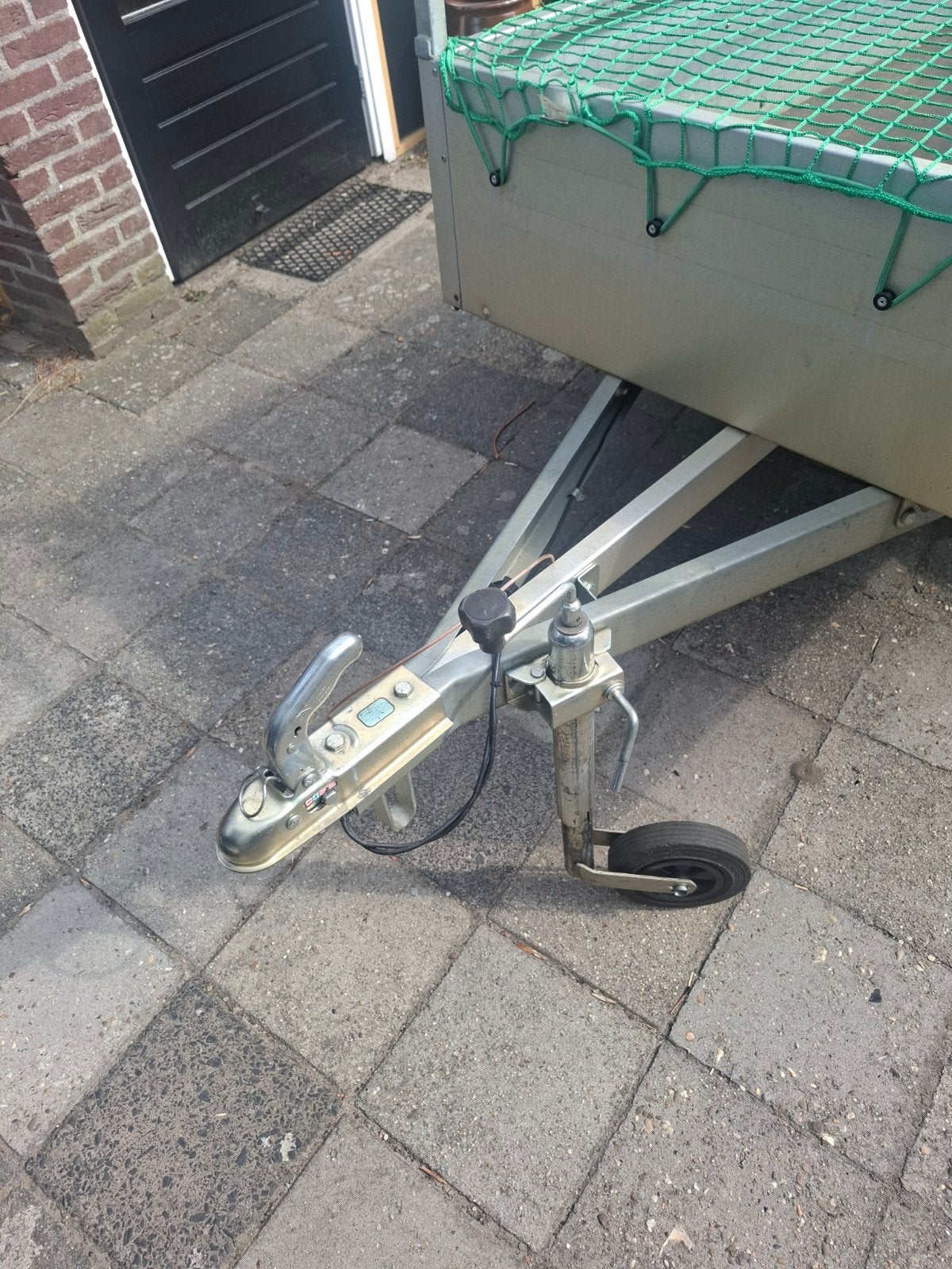 enkel as aanhanger, Auto diversen, Aanhangers en Bagagewagens, Ophalen, Zo goed als nieuw